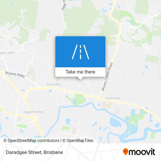 Daradgee Street map