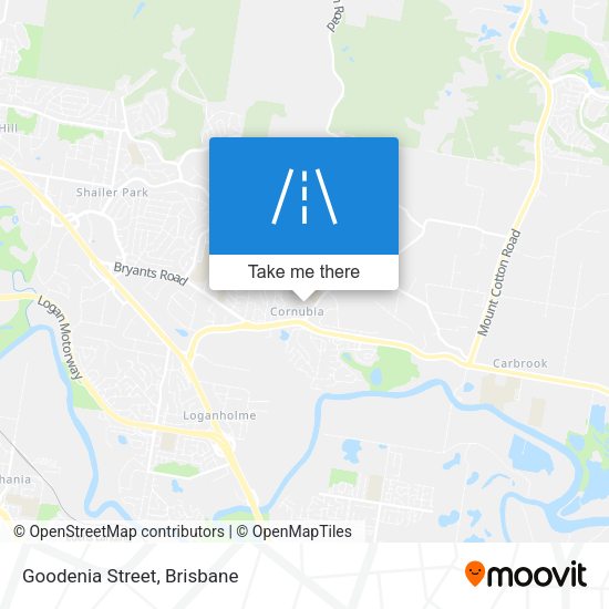 Goodenia Street map