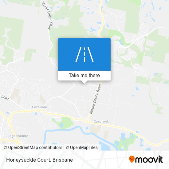 Honeysuckle Court map