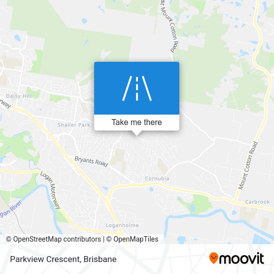 Parkview Crescent map