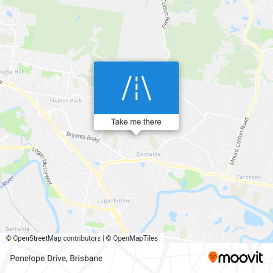 Penelope Drive map