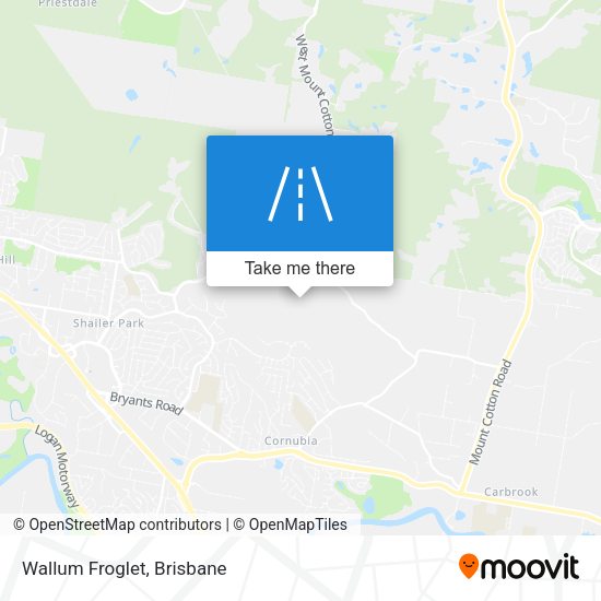 Wallum Froglet map