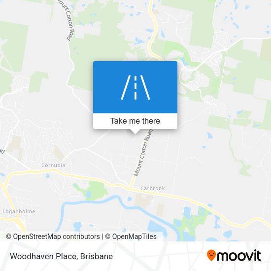 Woodhaven Place map