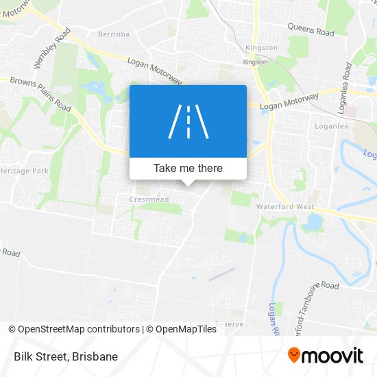 Bilk Street map