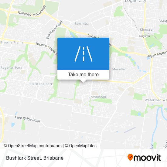 Bushlark Street map