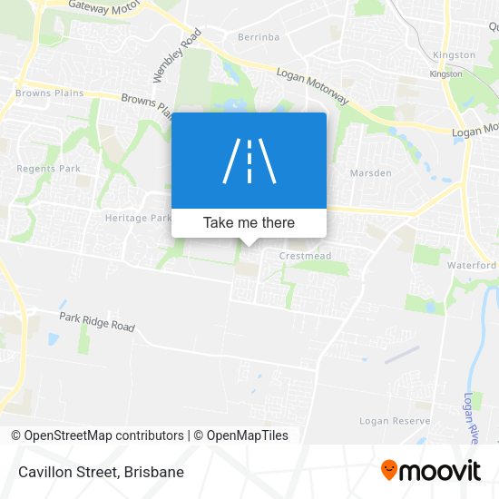Cavillon Street map