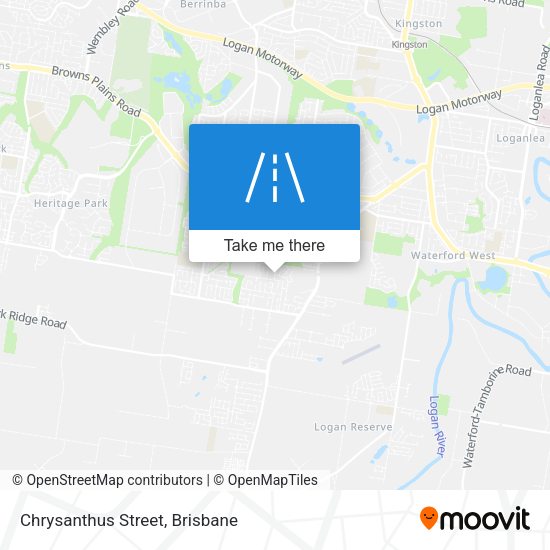 Chrysanthus Street map