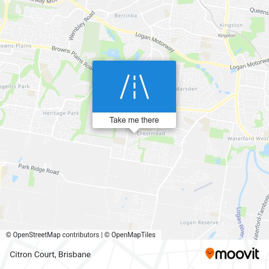Citron Court map