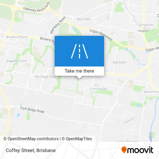 Coffey Street map