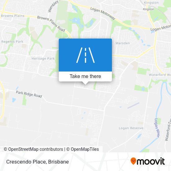 Crescendo Place map