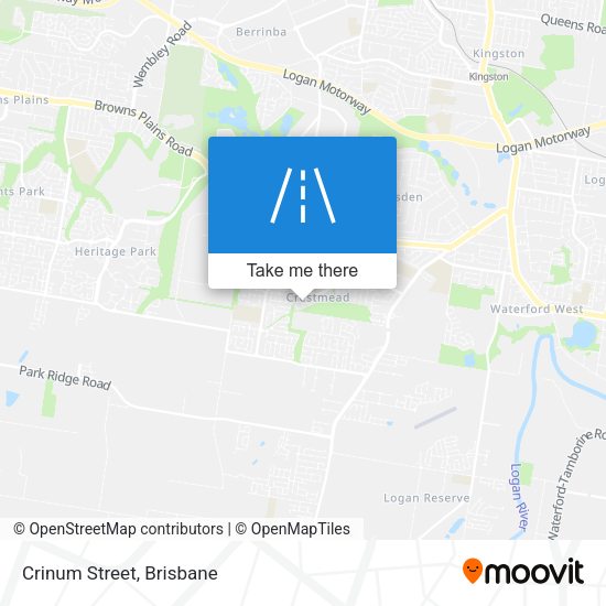 Crinum Street map