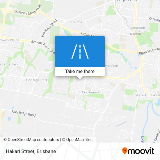 Hakari Street map