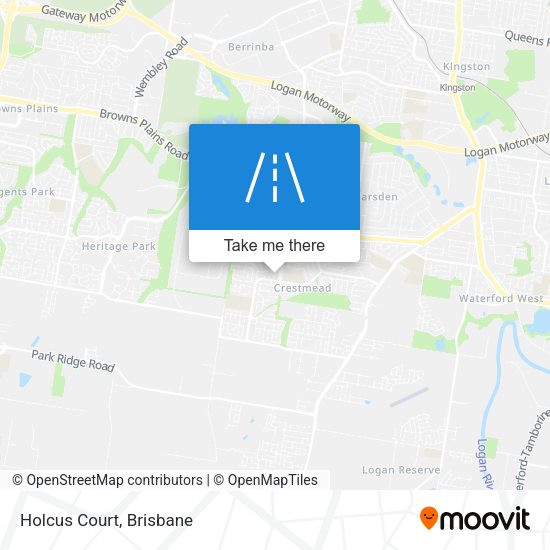 Holcus Court map