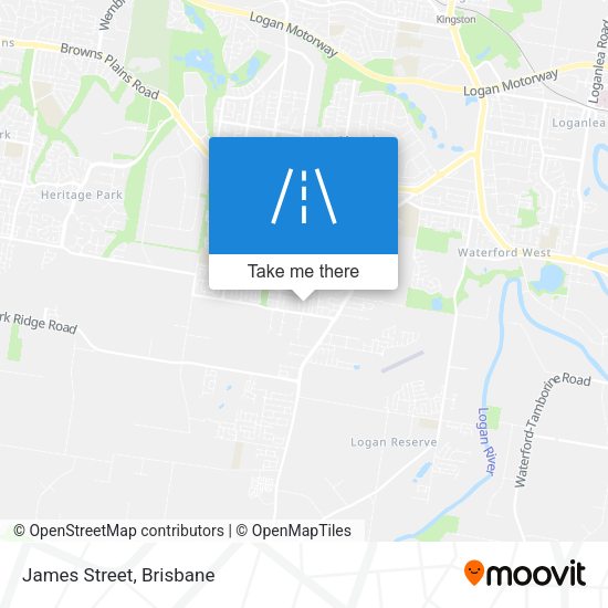 James Street map