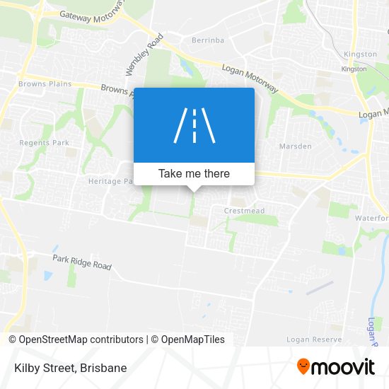 Kilby Street map