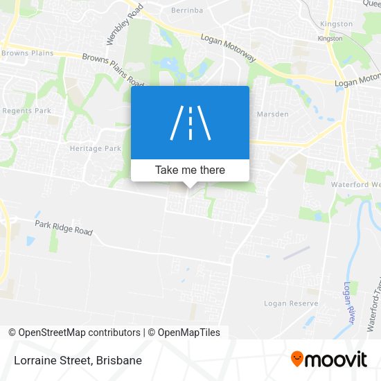 Lorraine Street map