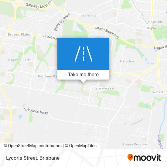 Lycoris Street map