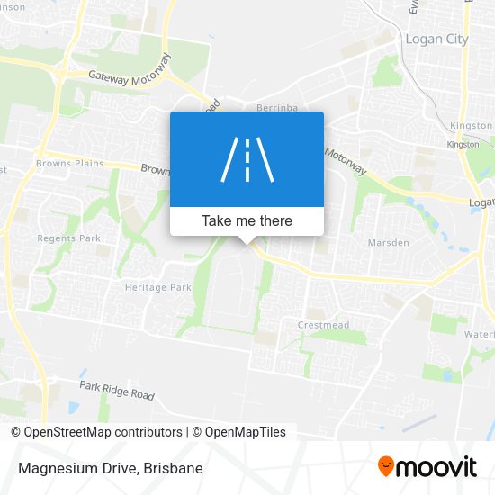 Magnesium Drive map