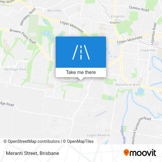 Meranti Street map
