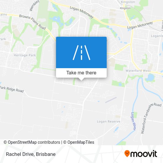 Rachel Drive map