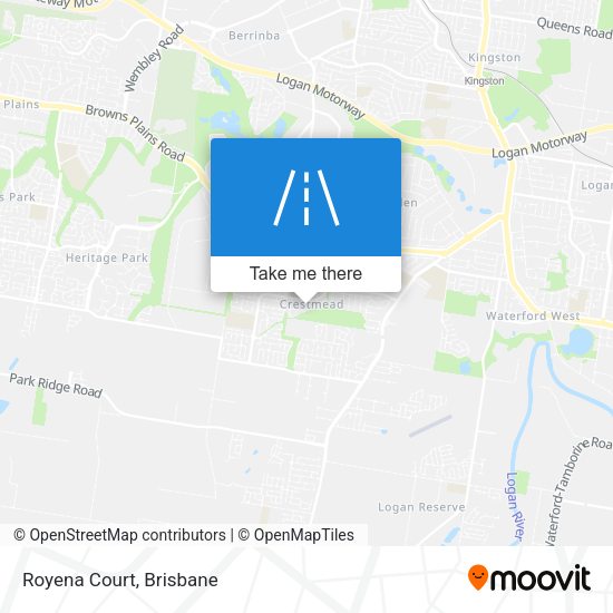 Royena Court map
