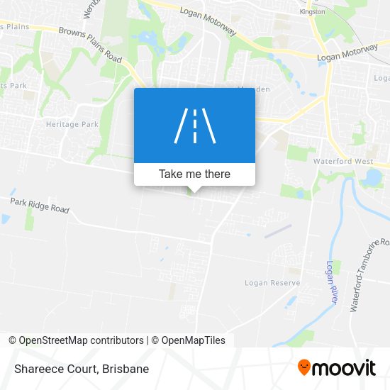 Shareece Court map