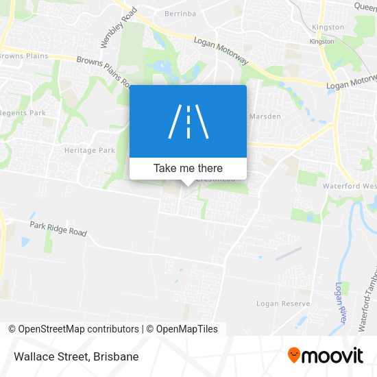 Wallace Street map