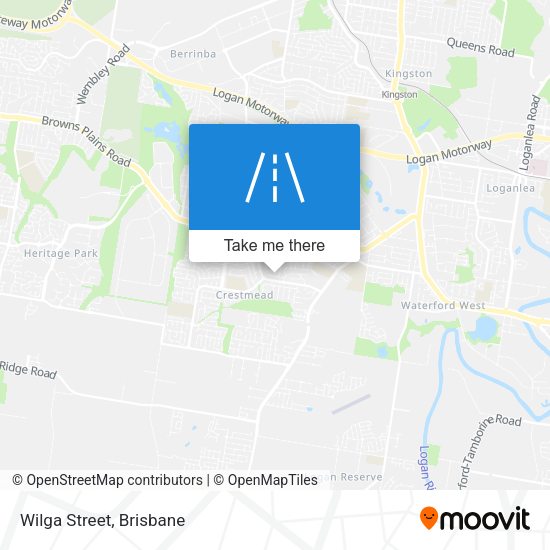 Wilga Street map