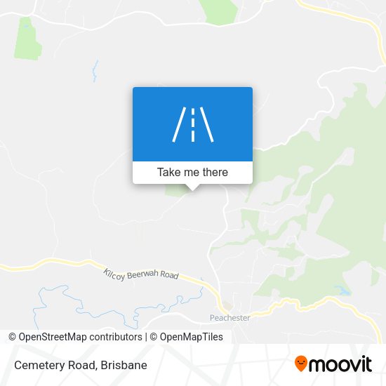 Cemetery Road map