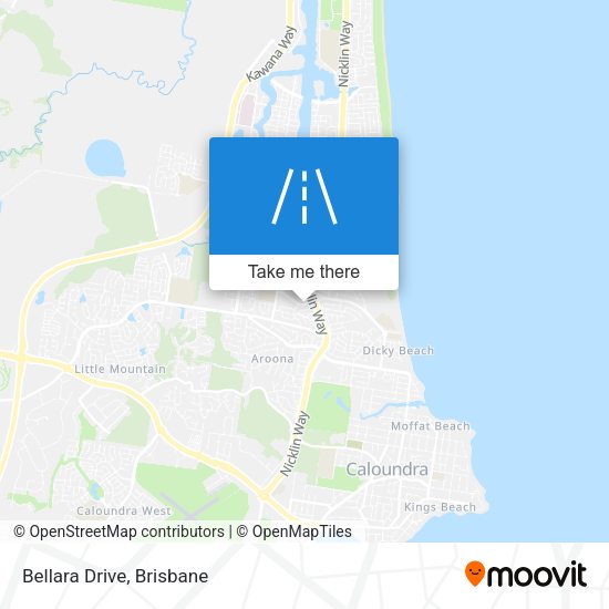 Bellara Drive map