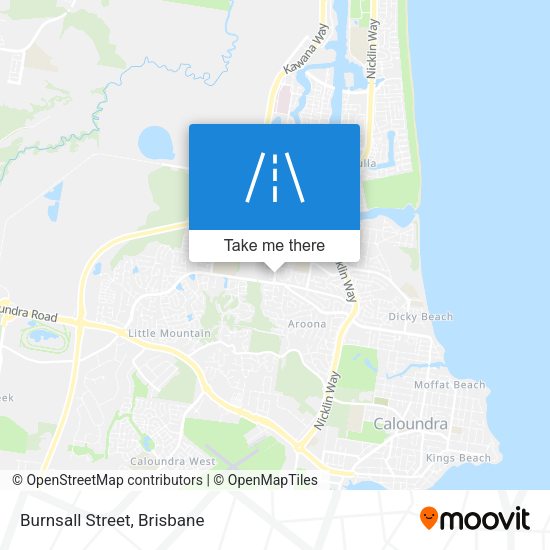 Burnsall Street map