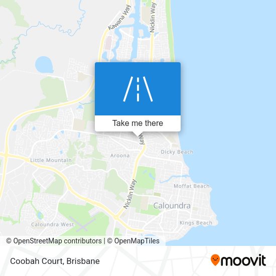 Coobah Court map