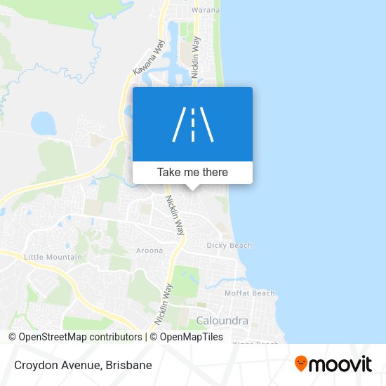 Croydon Avenue map