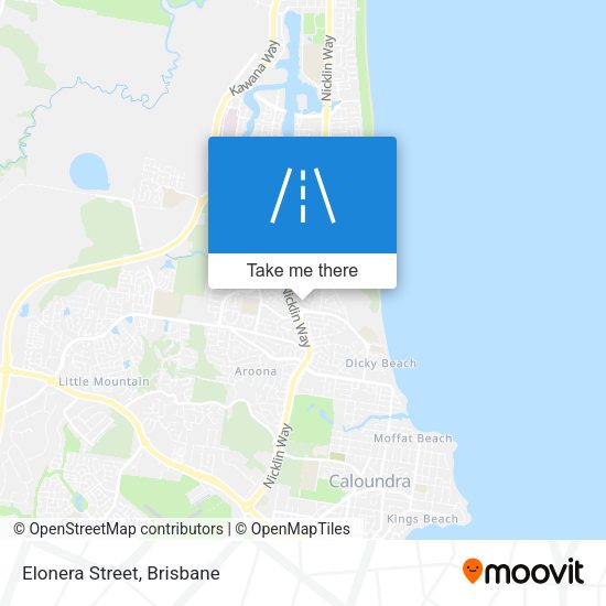 Elonera Street map