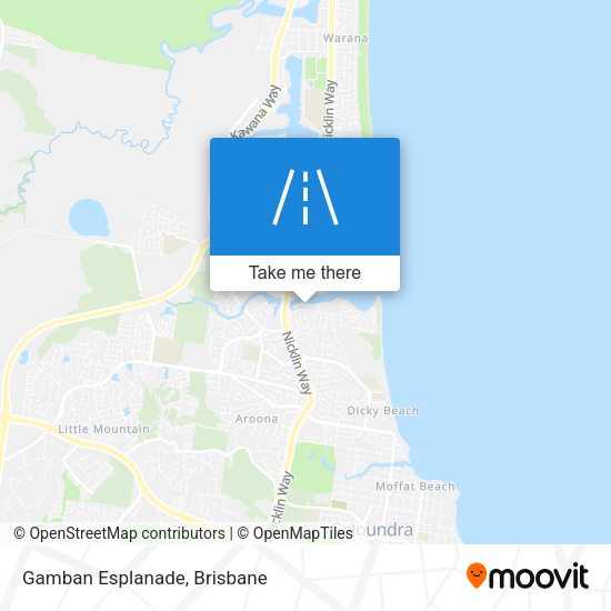 Gamban Esplanade map