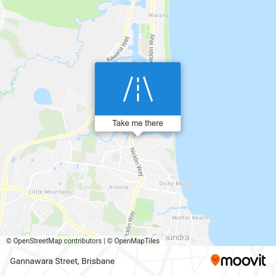 Gannawara Street map
