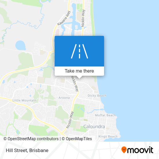 Hill Street map