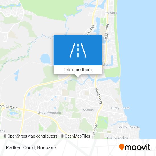 Redleaf Court map
