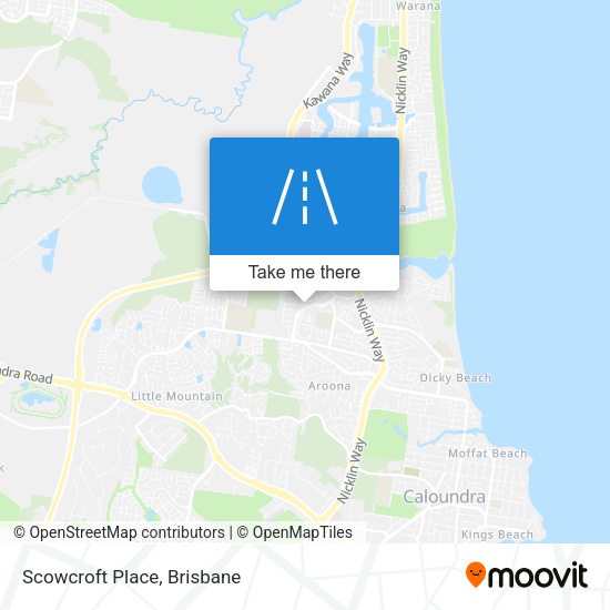 Scowcroft Place map