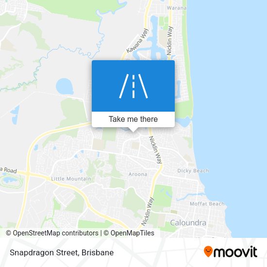 Snapdragon Street map