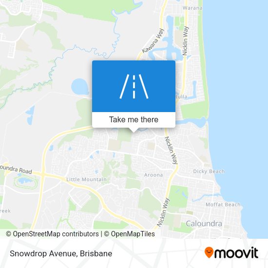 Snowdrop Avenue map