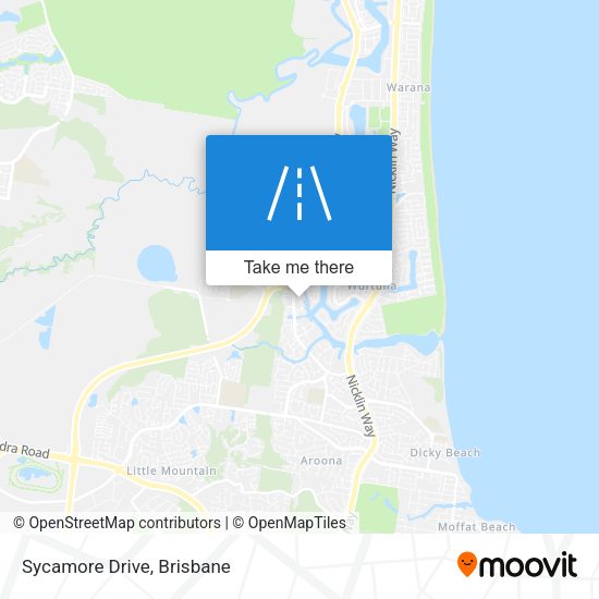 Sycamore Drive map