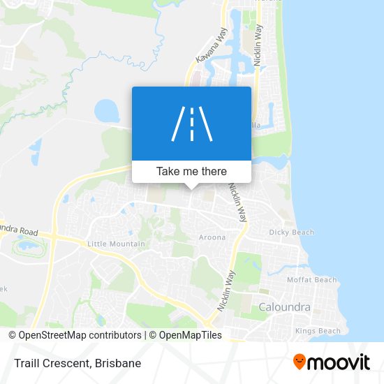 Traill Crescent map