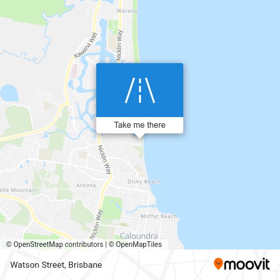 Watson Street map