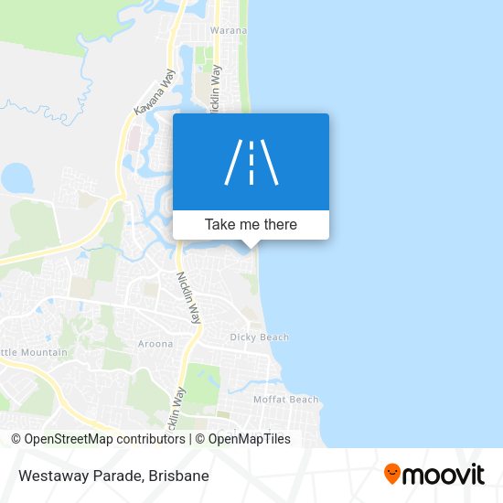 Westaway Parade map