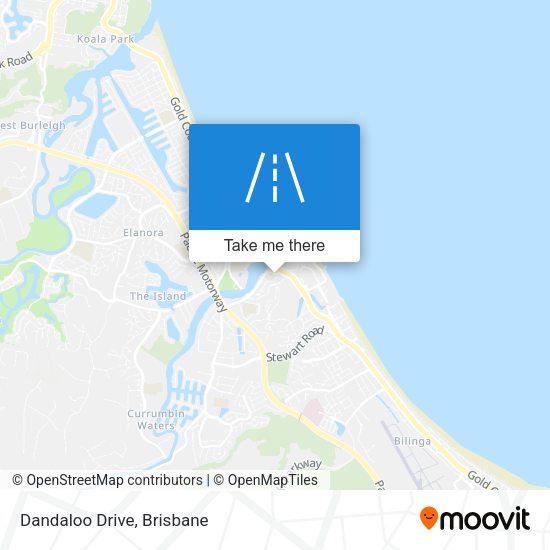 Dandaloo Drive map