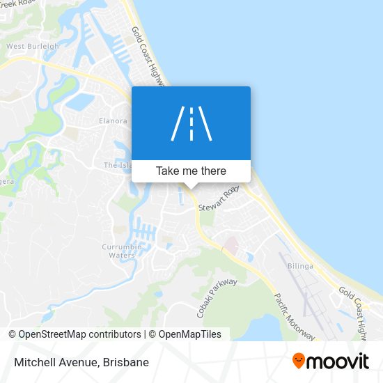 Mitchell Avenue map