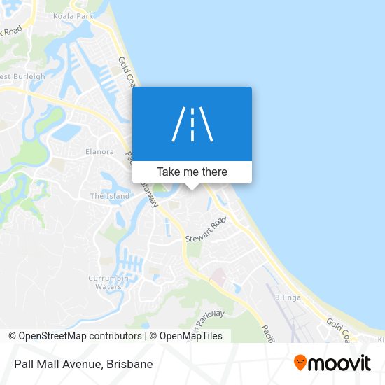 Pall Mall Avenue map