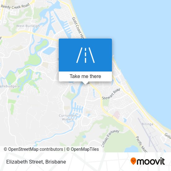 Elizabeth Street map