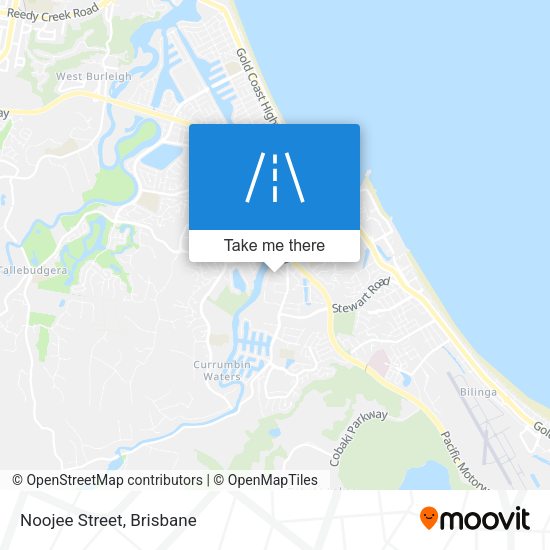 Noojee Street map